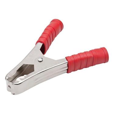 Imagem de Garra Jacaré Bateria Grande 100a - 10,5 Cm - Vermelha