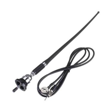 Imagem de Antena De Rádio Para Carro De Borracha Flexível De 17 Polegadas Com Ba