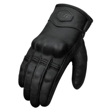 Imagem de Luva X11 Route 2 Couro Moto Proteção Motoqueiro Motociclista-Unissex