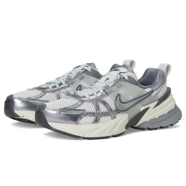 Imagem de Nike Tênis feminino V2k Run, Platina pura/cinza metálico claro/cinza lobo, 34