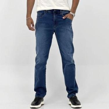 Imagem de Calça Pierre Cardin Slim Jeans Masculina-Masculino