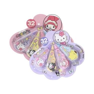 Imagem de Conjunto De Material Escolar Kawaii Kuromi Cinnamoroll 4/8 Peças Acess