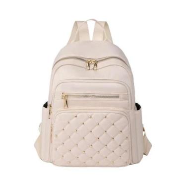 Imagem de Mochila Grande De Nylon Feminina, Bolsa De Moda Para Viagem E Escola, 