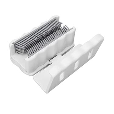 Imagem de Generic Coletor de Cabelo Com Filtragem Eficaz, Coletor de Cabelo para Parede de Chuveiro para Ralo de Banheira, Branco para Banheiro, Material Ecológico, 4,1 X 2,2 X 1,6 pol.