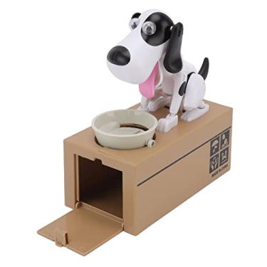 Imagem de Generic Caixa de Dinheiro para Cachorros, Banco de Moedas de Desenho Animado, Mobiliário Inovador para Mesa de Casa para Crianças e Adultos, Plástico 7x3x6,5 Polegadas (Tipo 2)