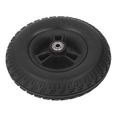 Imagem de Garosa Substituição da Roda da Cadeira de Rodas de 8 Polegadas, Conjunto Durável Roda Dianteira do Plutônio Com Aperto Antiderrapante para Cadeiras de Rodas Elétricas e Manuais