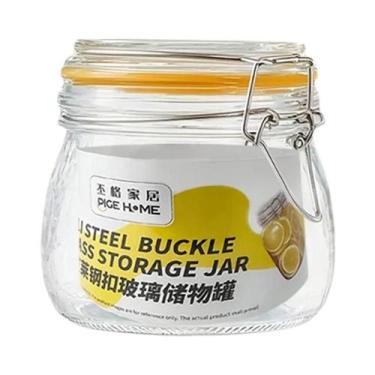Imagem de Pote De Armazenamento De Vidro Hermético De Grande Capacidade 500ml-3L