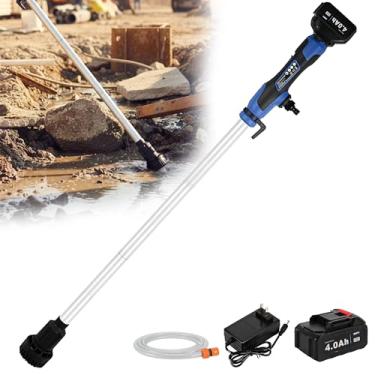 Imagem de Bomba de transferência de água sem fio, bomba de água submersível compatível com bateria Makita de 18 V, cabeça de 720 GPH de 32 pés, bomba de água portátil com bateria de 4000 mAh 21V e carregador