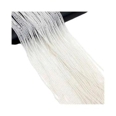 Imagem de Contas Redondas De Pedra Natural De Cores Mistas 2mm 38cm Soltas Para 