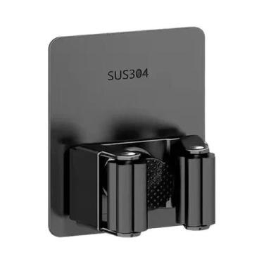 Imagem de Suporte De Parede Em Aço Inoxidável Para Vassouras E Rodos, Organizado