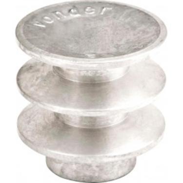 Imagem de Polia alumínio 60mm 2 canais perfil b - Vonder