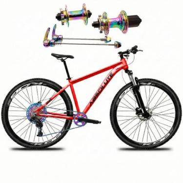 Imagem de Bicicleta MTB Absolute Nero 5 Varias Cores 13 Marchas Com Freios Hidrá