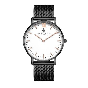 Imagem de Relógio Masculino Greenwich Mesh White Black 40mm