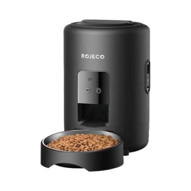 Imagem de Dispensador Automático De Ração Para Animais De Estimação ROJECO 2L Co