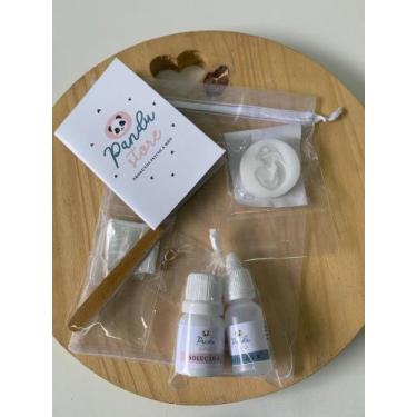 Imagem de Joia de Leite Materno - Mãe Beijando Bebê Raso - Kit DIY PANDU - Pandu