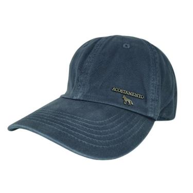 Imagem de Boné Acostamento Dad Hat Aba Curva Algodão Nome e Logo Metal-Masculino
