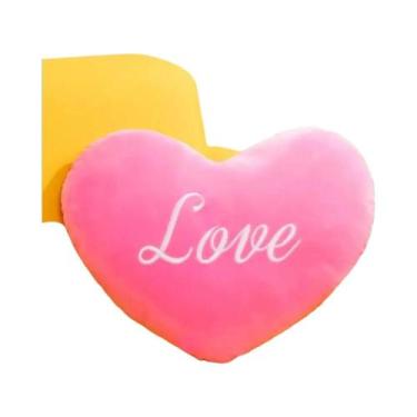 Imagem de Almofada De Pelúcia Macia Em Forma De Coração Para O Dia Dos Namorados