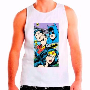 Imagem de Camiseta batman super herói camisa regata masculina lançamento 01 - DE