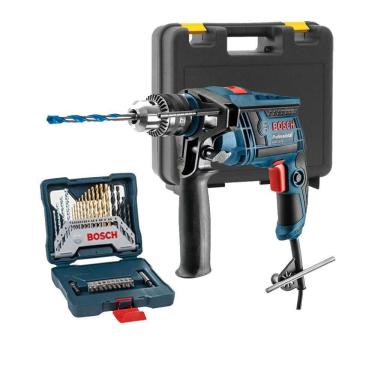 Imagem de Furadeira Impacto 650W Gsb 13 Re Bosch + Acess Gsb13Re 220V