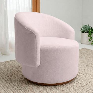 Imagem de Poltrona Decorativa Orgânica Espanha Sala e Recepção Bouclê