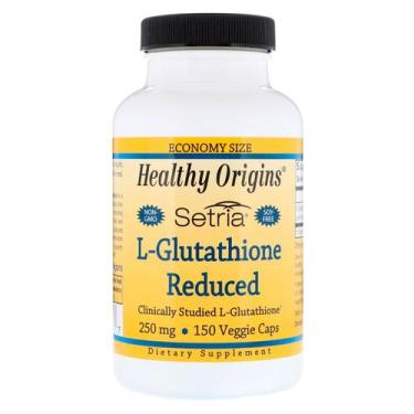 Imagem de L-Glutathione Setria 250mg 150 Caps Healthy Origins, Suplemento Alimen