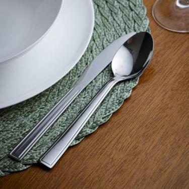 Imagem de Colher para Mesa Logan 18,5cm Aço Inox Rojemac Profissional - Wolff
