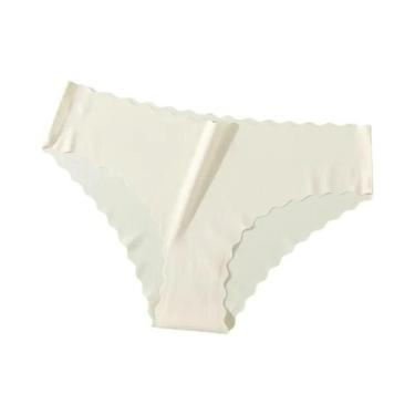 Imagem de Calcinhas Femininas Sexy De Seda Gelada Sem Costura, Respiráveis E Elá