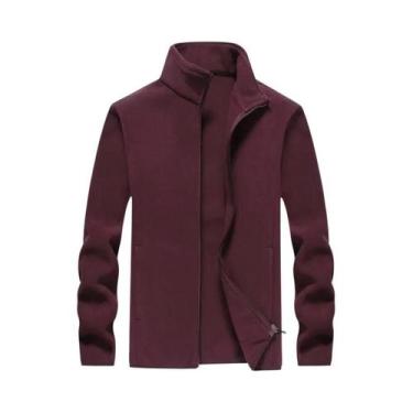 Imagem de Jaqueta De Inverno Para Homens Em Tamanho Plus, Casaco De Fleece Para 