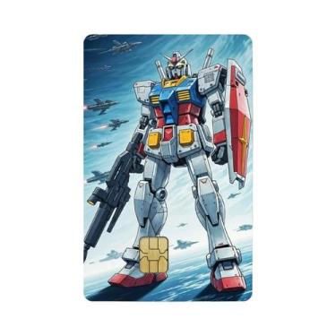 Imagem de Adesivo À Prova d'Água Em PVC Fosco 2.5D HD Do Anime G-Gundam RX-78-2 