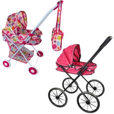 Imagem de Carrinho De Boneca Bebe de luxo Berço Brinquedo - Castela - Castela Br