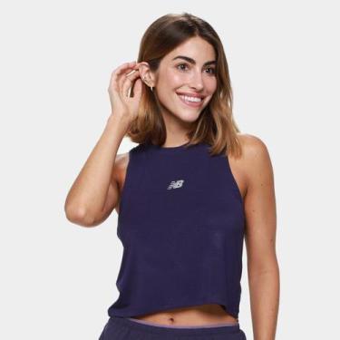 Imagem de Regata New Balance Infinity Propel Feminina, Roxo, GG