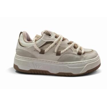 Imagem de Tenis feminino via marte corda slipon original cor:bege marfimtamanho: