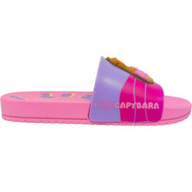 Imagem de Chinelo Gaspea Infantil Menina Casual Dia a Dia Passeio Praia Escola Capi Mania Grendene Kids 23454