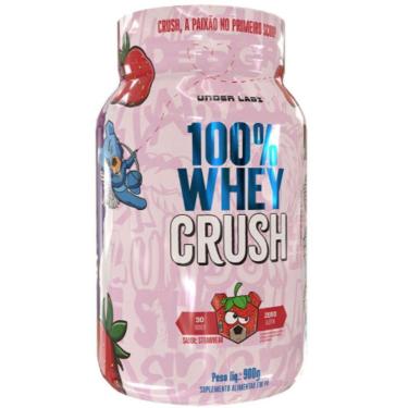 Imagem de Whey Protein Concentrado Morango 900g - Under Labz-Unissex