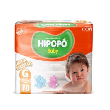 Imagem de Fralda Hipopó tamanho G mega pacote , G70