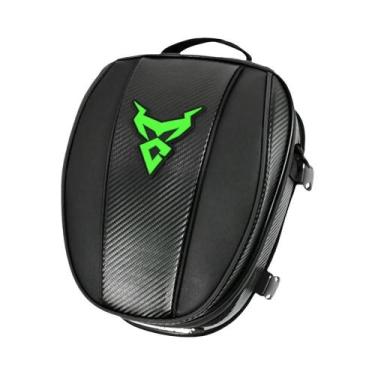 Imagem de Bolsa De Tanque De Fibra De Carbono Para Motocicleta, Bolsa Traseira P