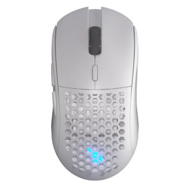 Imagem de Mouse Gamer Fallen Pantera Pro Wireless 26000 Dpi All White