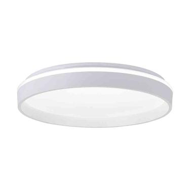 Imagem de Plafon LED Duetto Redondo 26cm 18W Bivolt TCC Ajustável - Branco