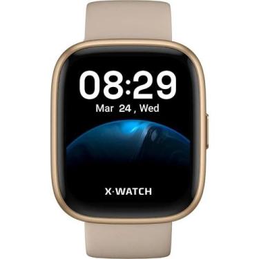 Imagem de Relogio Smartwatch Unissex Alexa X-Watch XSWUQPI003A - Rosa - Orient