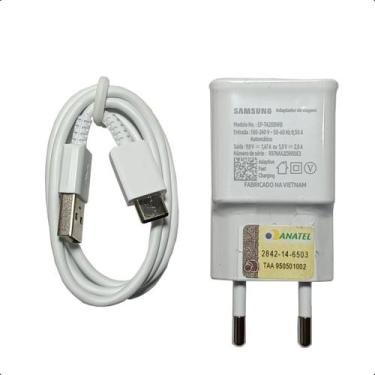 Imagem de Carregador Turbo Samsung Tipo C Branco Original