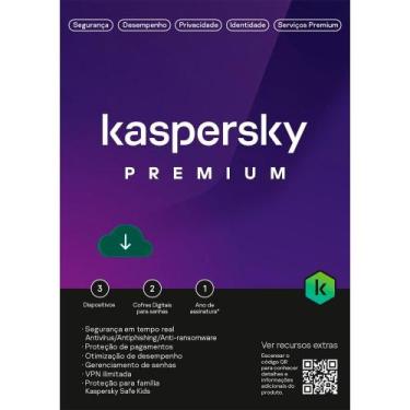 Imagem de Antivirus Kaspersky Premium 3 Usuarios