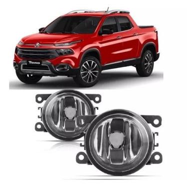 Imagem de Par Farol De Milha Universal Fiat Toro 2016 2017 2018 2019 2020 - Univ