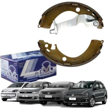 Imagem de Sapata Freio Traseiro VW Gol G6 G7 G8 Up! Spacefox Novo Fox - SYL, SAP