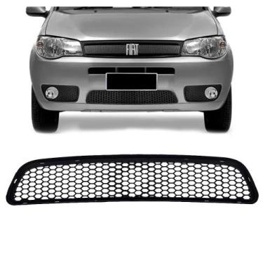 Imagem de Grade Central Tela Parachoque Palio 2004 2005 2006 2007 2008 - G Compo