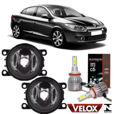 Imagem de Par milha renault fluence 2011 12 13 14 15 16 17 2018 led 2d - BIBAS