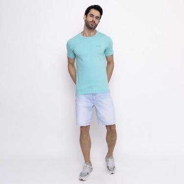 Imagem de Camiseta Masculina Básica Vih Triny com Bordado Algodão Premium Itália-Masculino