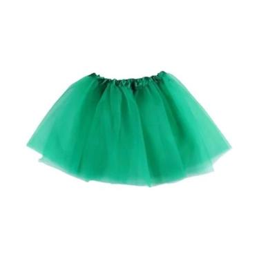 Imagem de Saia Tutu De Balé Em Tule De 3 Camadas Para Meninas, Elástica, Para Fe