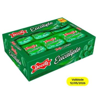 Imagem de Bala de Goma Docile Eucalipto 24x18g