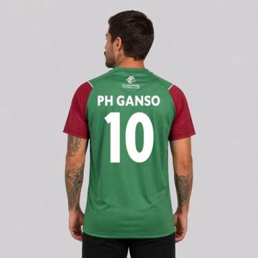 Imagem de Camisa Fluminense Energia Verde 10 Ganso - Braziline, GG