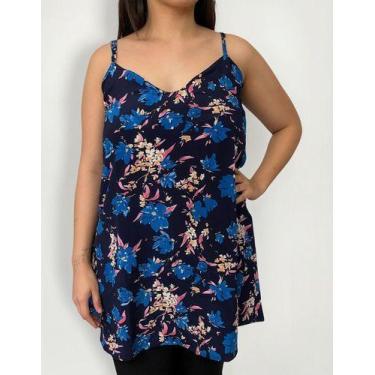 Imagem de P0101 Blusa Casual Comfy Florida Trançado Alças  Ag1609 - XUMI, Preto,